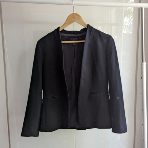 J Crew Black Blazer, Sz 4 - Picture 3 of 7